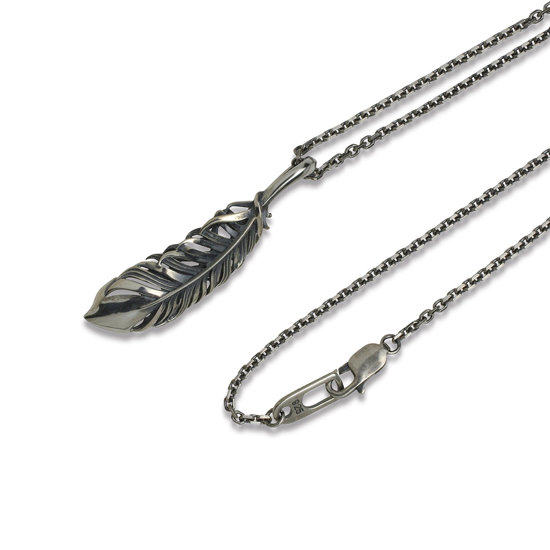 INTELLECTUAL FEATHER PENDANT M/XP-008