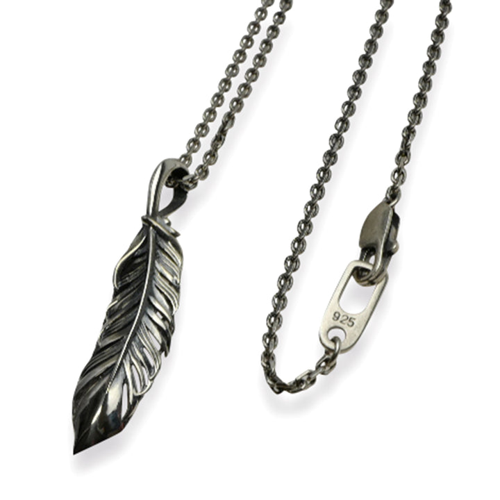 INTELLECTUAL FEATHER PENDANT M/XP-008