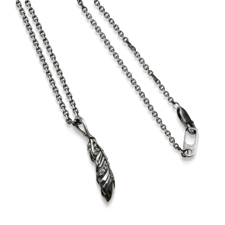 INTELLECTUAL FEATHER DIAMOND PENDANT S / XP-127