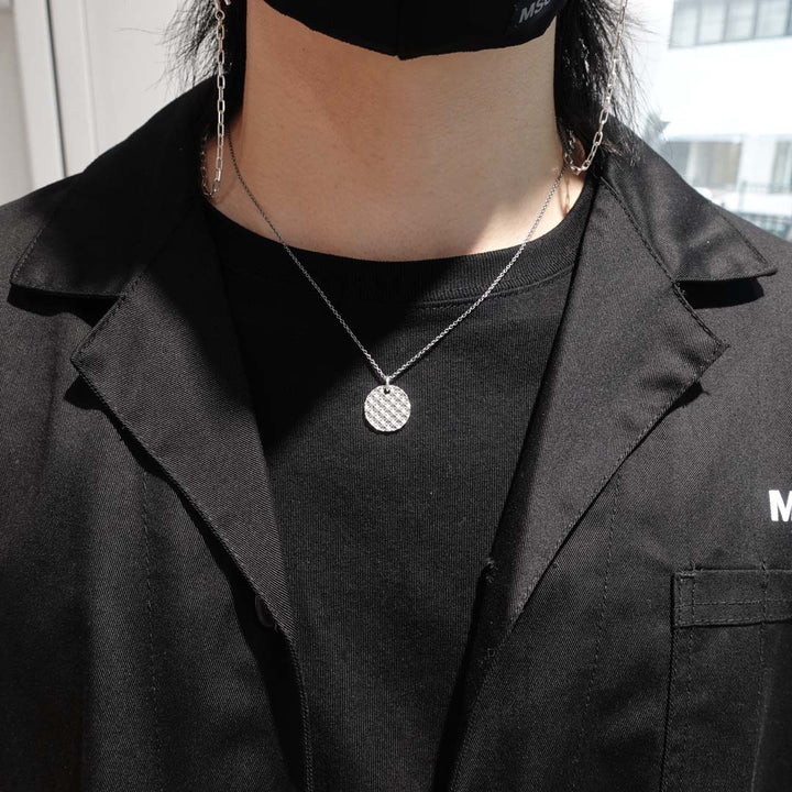 TRIPLE X STUDS COIN PENDANT / XP-163