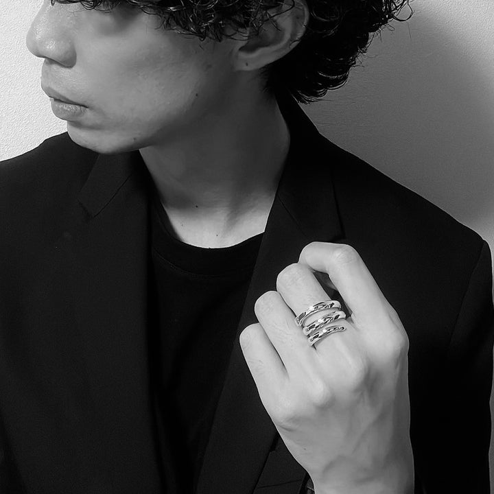COILED SNAKE RING