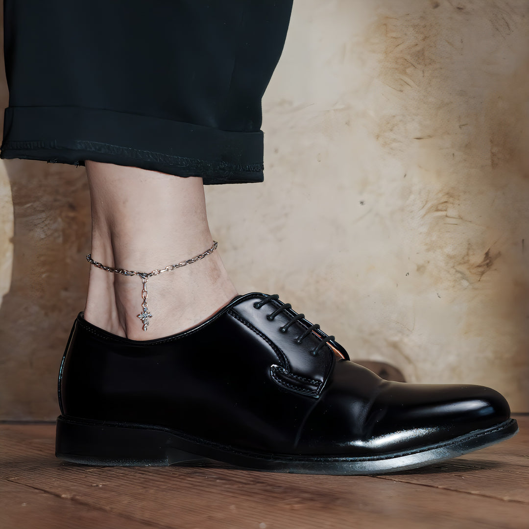 TENTACLES CROSS PLANE CHAIN ANKLET & BRACELET / XX-007