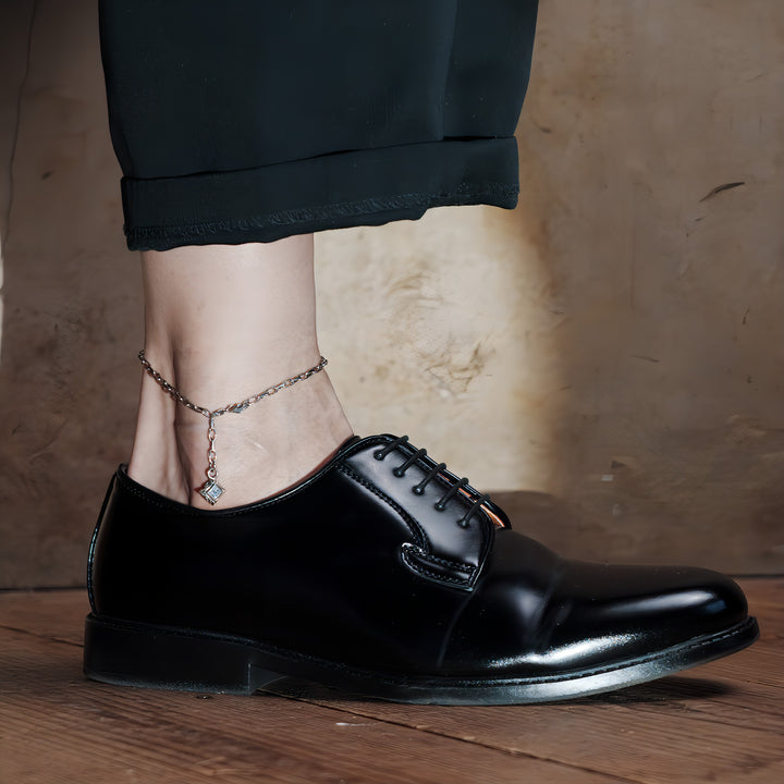 URBAN TRIBAL SQUARE CHAIN ANKLET & BRACELET / XX-009