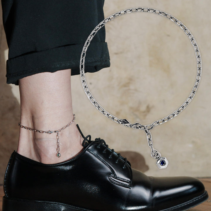 HEXAGRAM CHAIN ​​ANKLET &amp; BRACELET / XX-016
