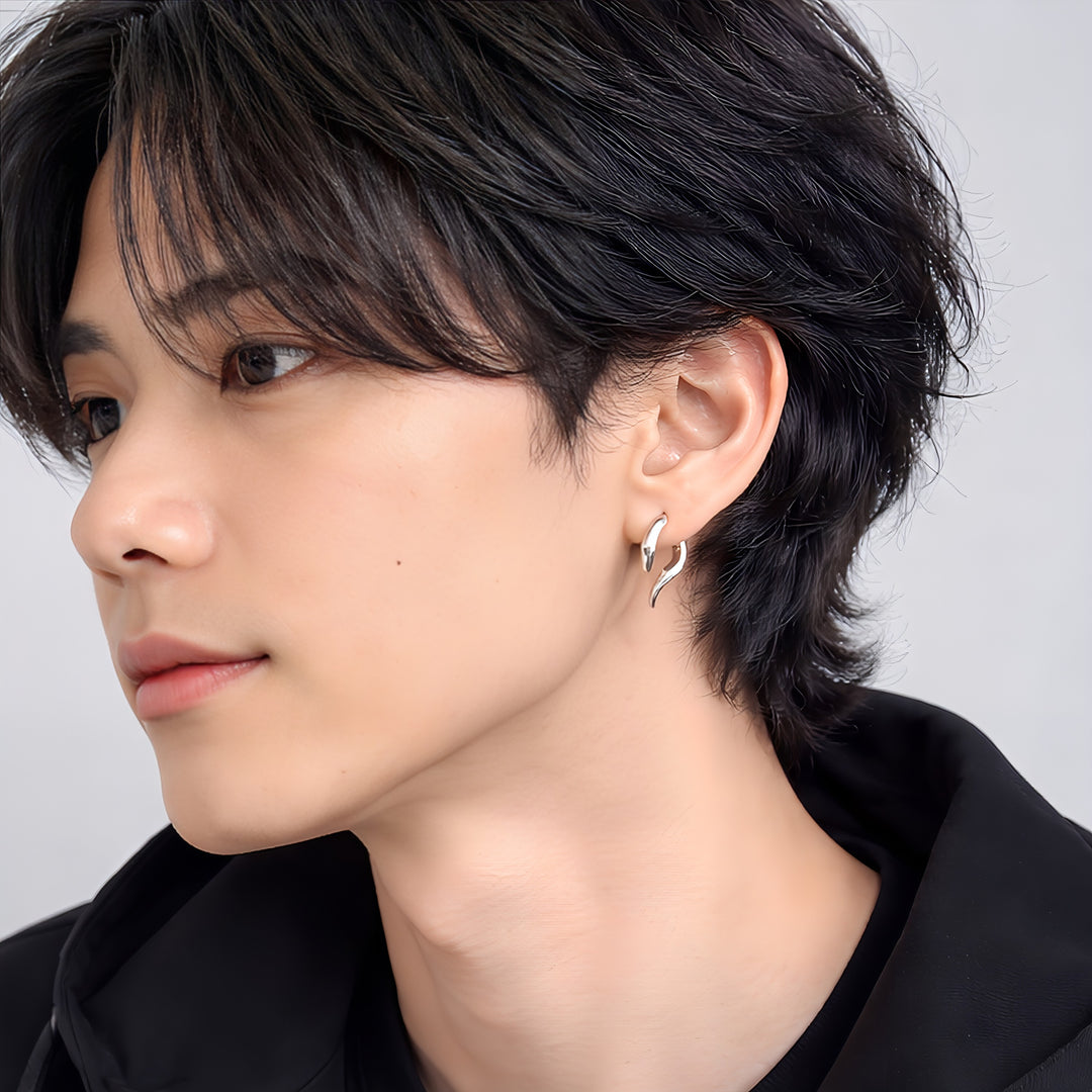 SNAKE FAKE PLUG PIERCE(片耳用) / XE-068