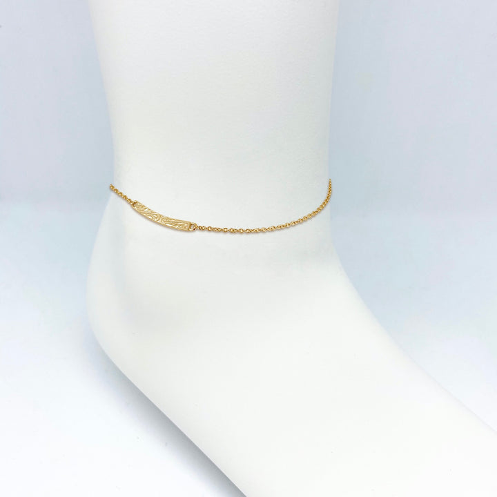 ハワイアンバー アンクレット(L) / BSA-053