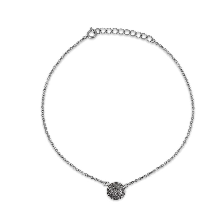 ハワイアンコイン アンクレット(L) / BSA-054