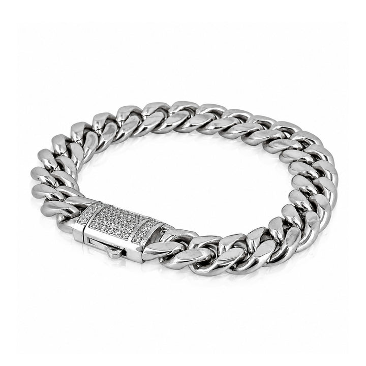 【9/7販売】アイスクラスプ チェーンブレスレット(L) / BSB-312