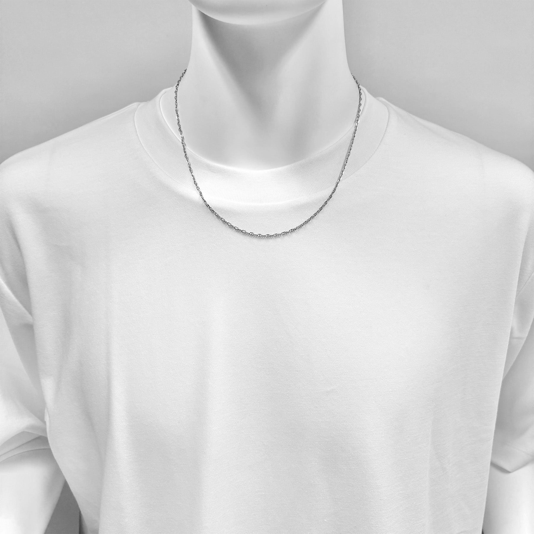 BLESS ステンレススチール チェーンネックレス　50cm チェーンネックレス – BLESS