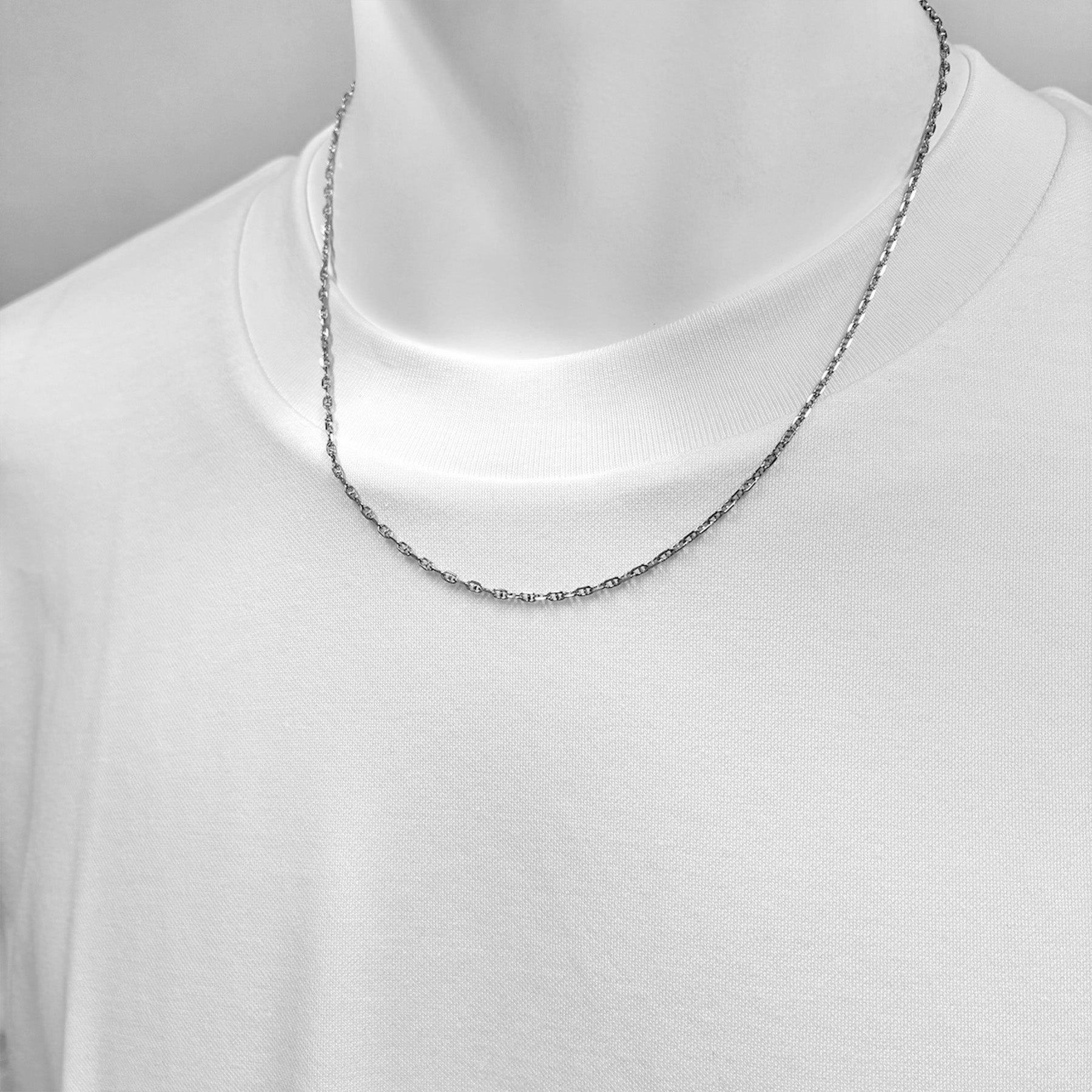 (最終値下)10k 55cm アンカーチェーンネックレス 最終値下)10k 55cm アンカーチェーンネックレス(9/25 22時終了