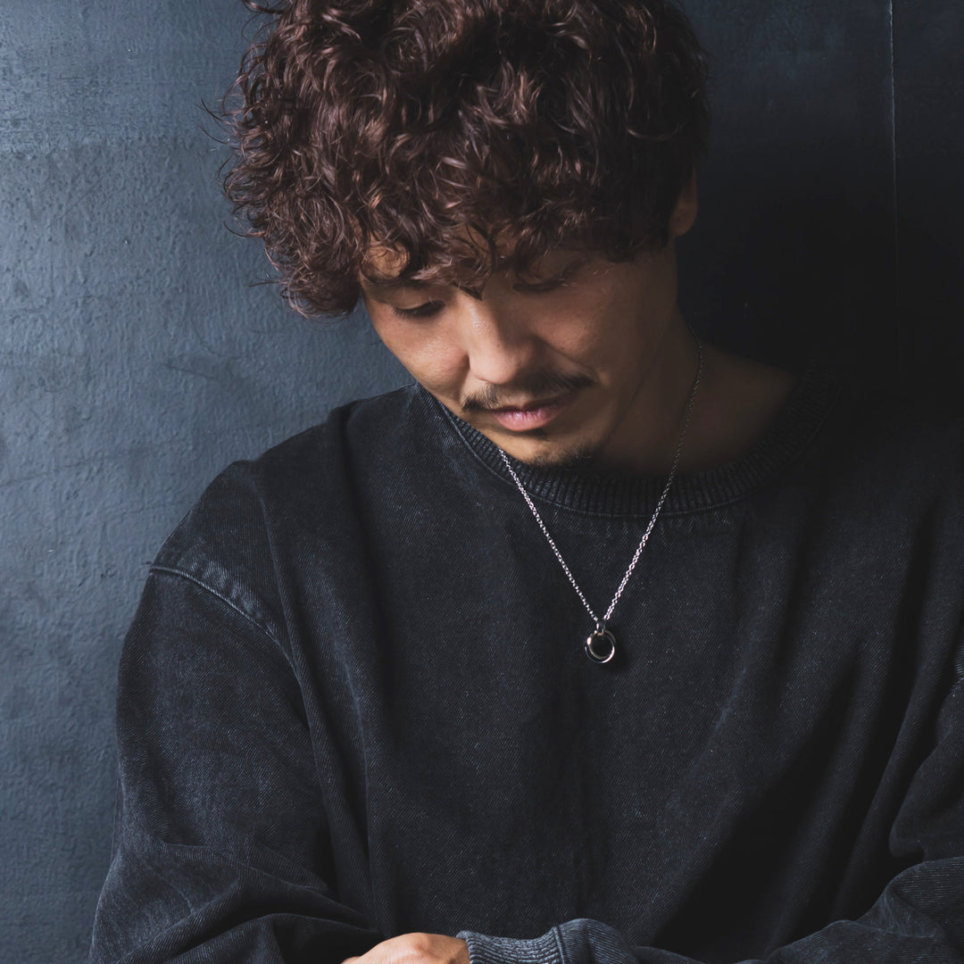 ダブルリングネックレス / BSN-164