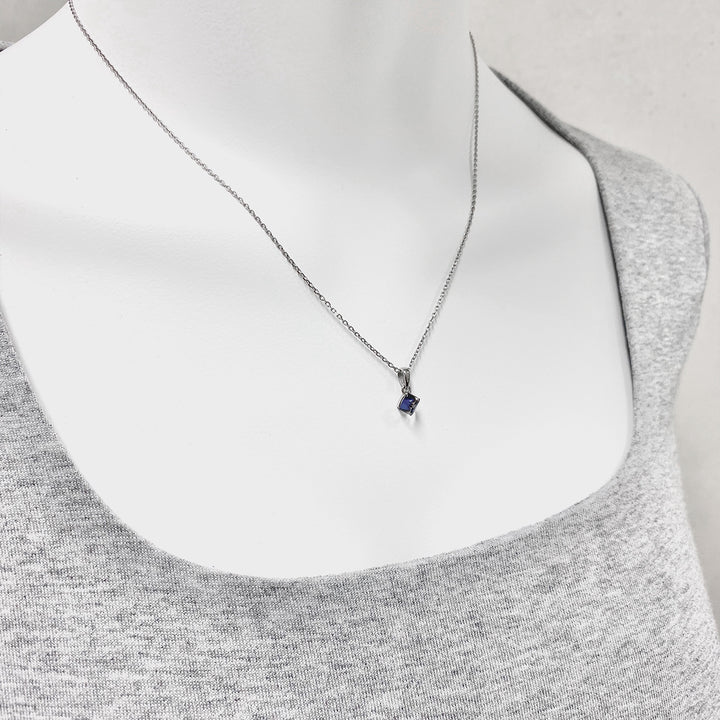 施華洛世奇立方體項鍊（S）/ BSN-197