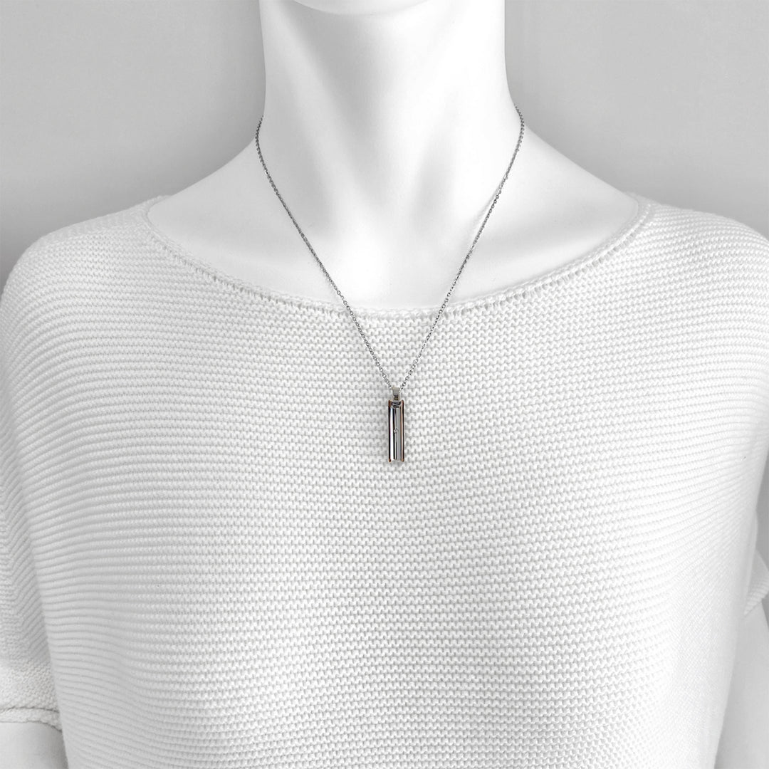 Plate bar necklace / BSN-663