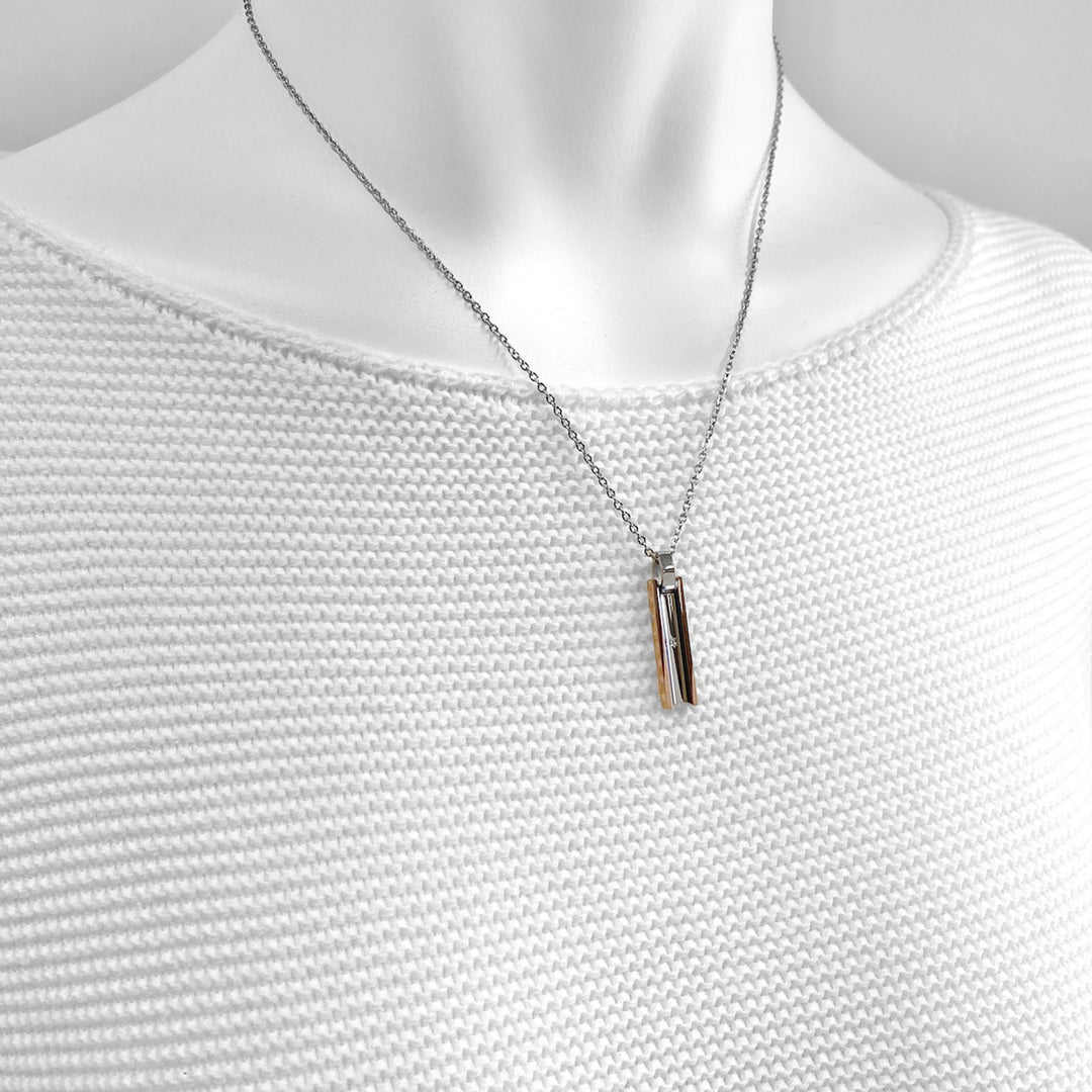 Plate bar necklace / BSN-663