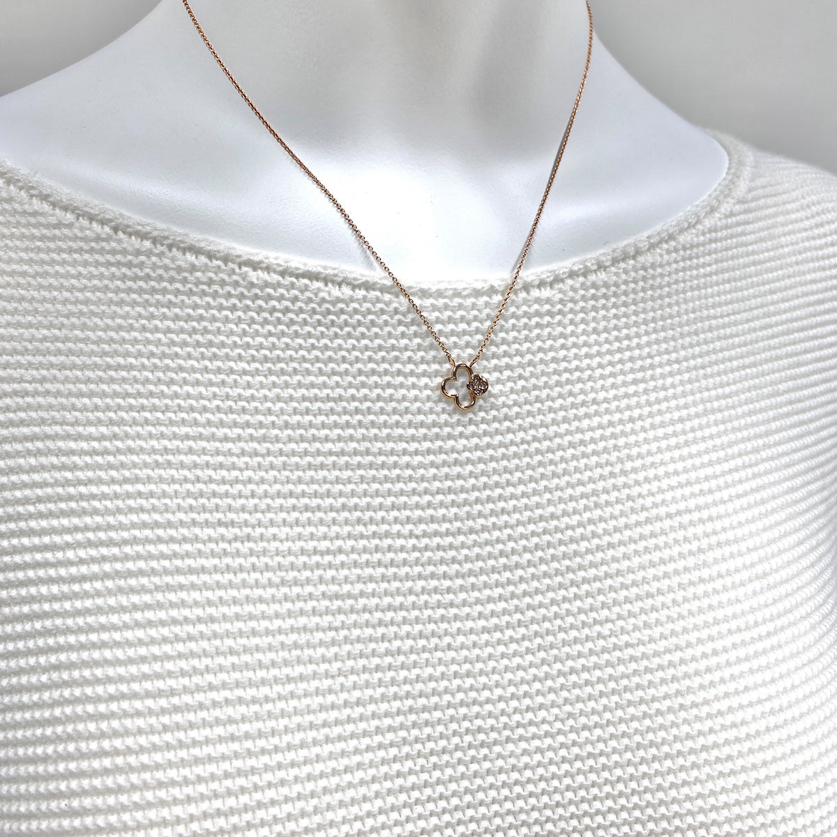 クローバーネックレス / BSN-667 – BLESS