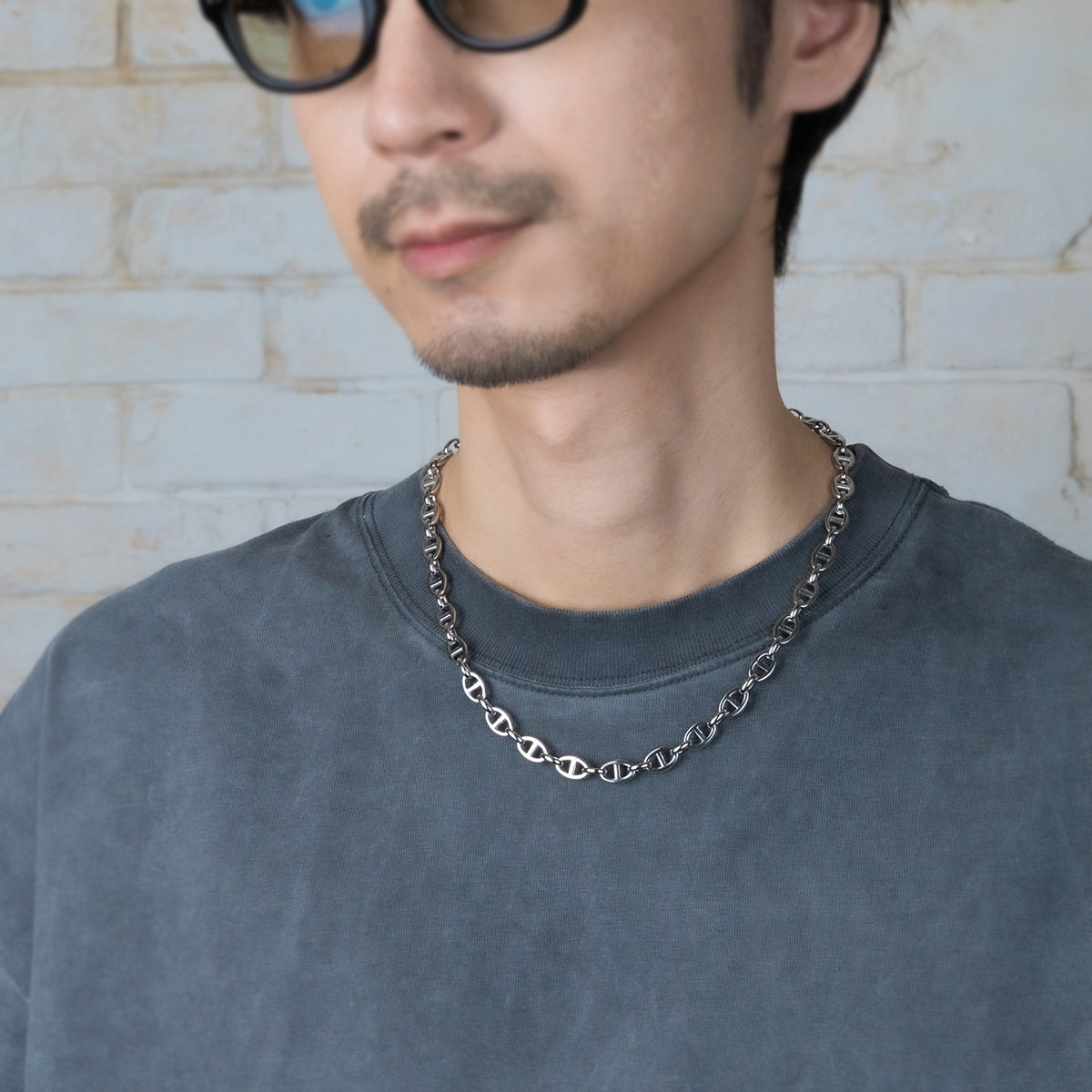 アンカーチェーンネックレス – BLESS