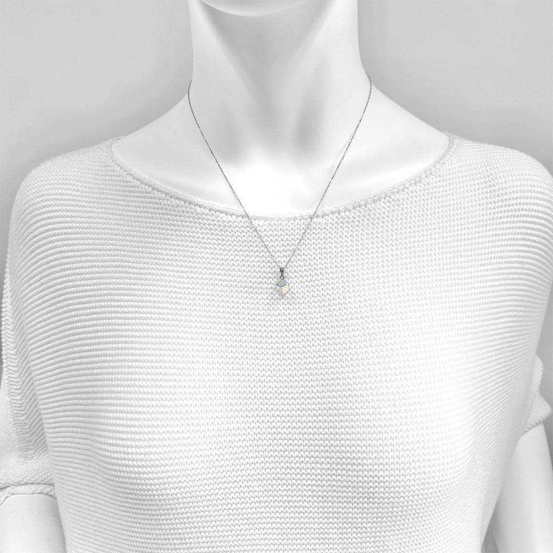 スワロフスキーキューブネックレス(M) / BSN-703