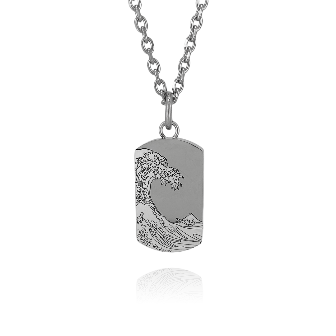SAKURA × GREAT WAVE Pendant / BSN-708 – BLESS SAKURA × GREAT WAVE Pendant / BSN-708 – BLESS