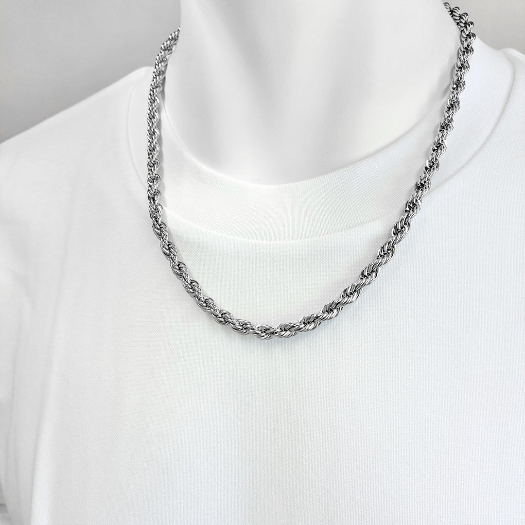 ロープツイストチェーンネックレス / BSN-715