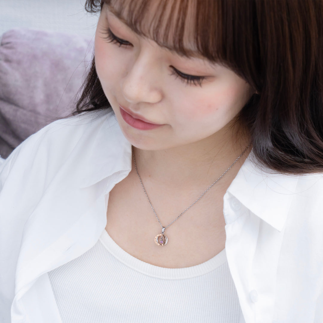 バースストーンサークルネックレス / BSN-723