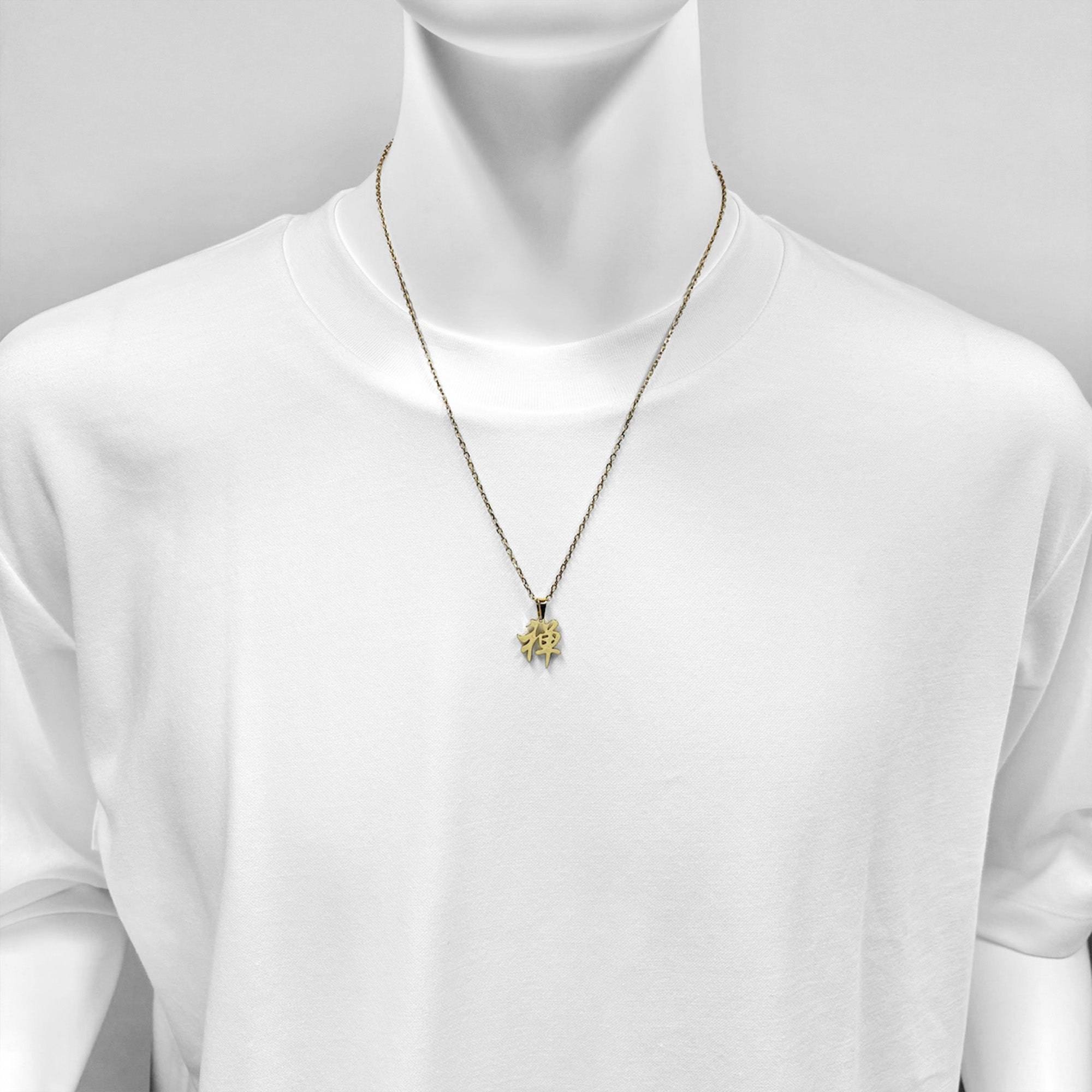KANJI Necklace – 禅 ZEN / BSN-735(BSN-736) – BLESS