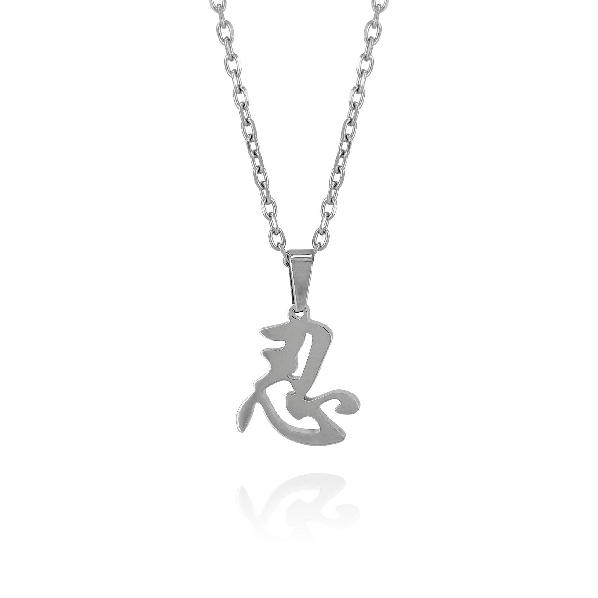 KANJI Necklace – 忍 NINJA / BSN-741(BSN-742) – BLESS