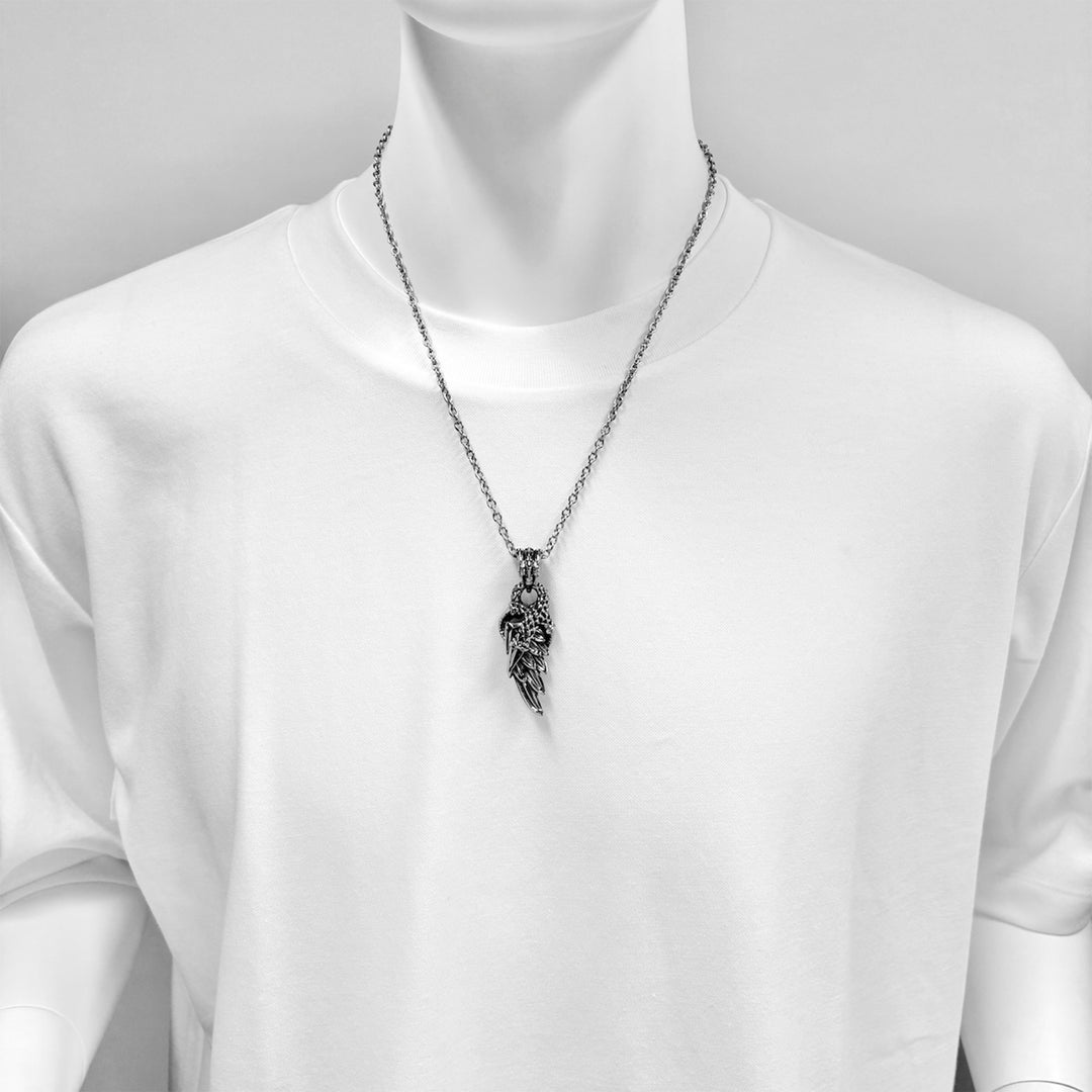 ドラゴンクローフェザーネックレス / BSN-744