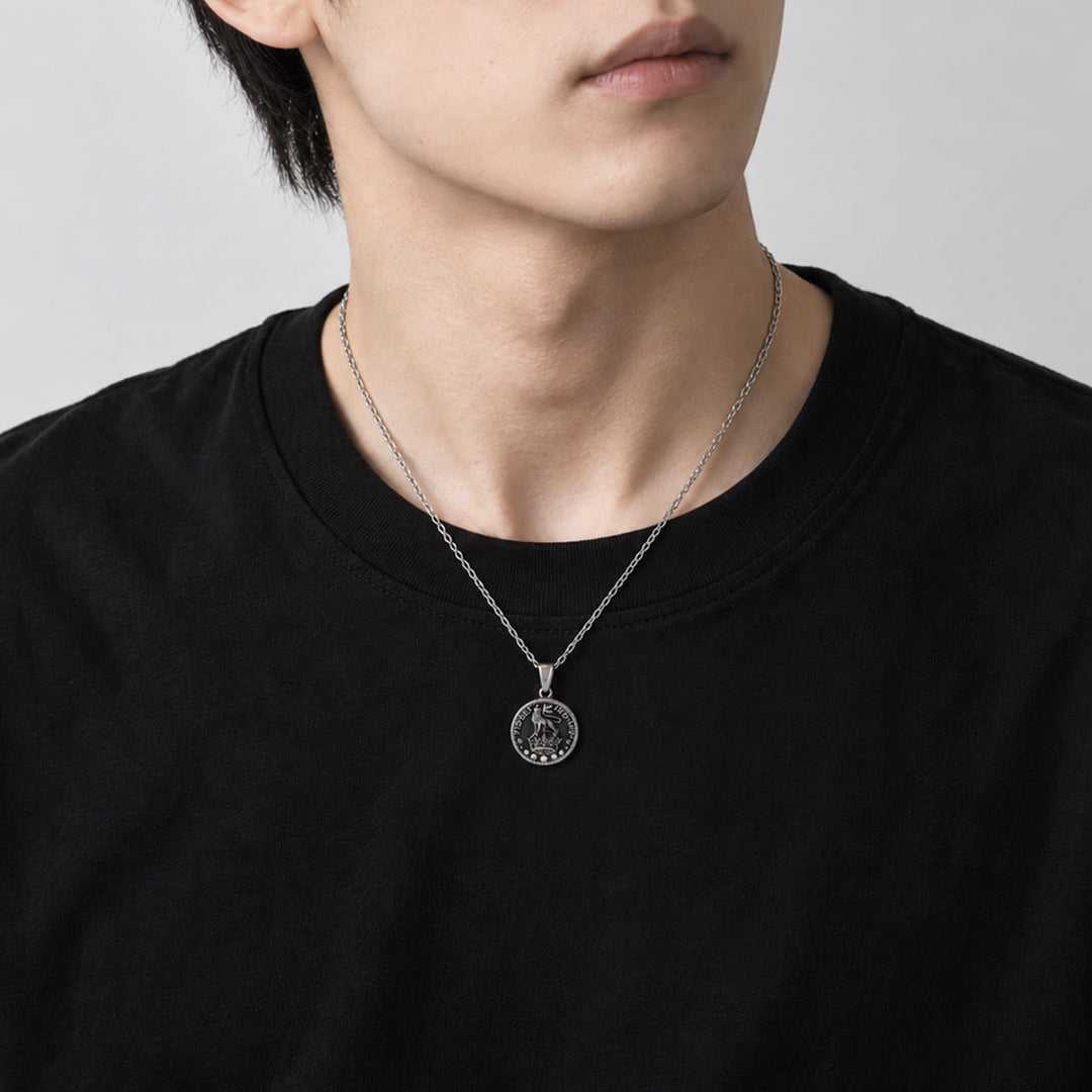 【9/7販売】ヴィンテージコイン ネックレス / BSN-757