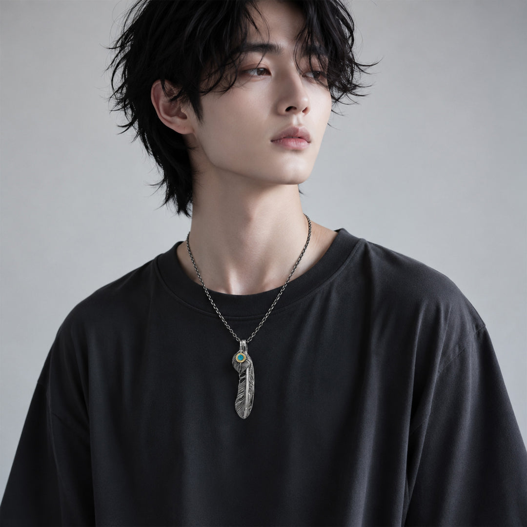 【10/14発売】ダブルフェザーネックレス / BSN-759