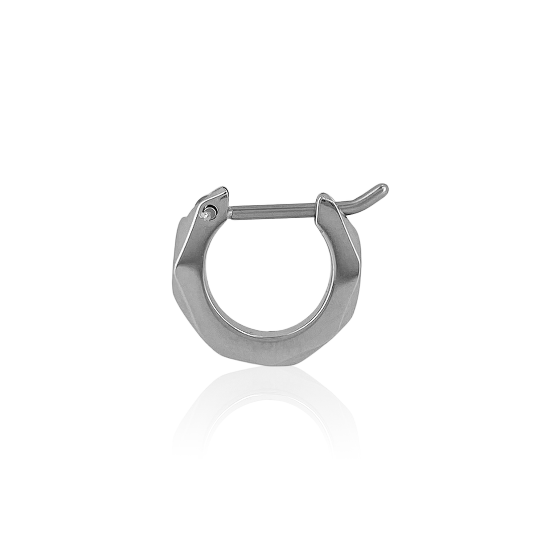 カッティングフープピアス(片耳用)