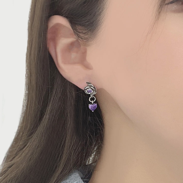 ローズピアス(片耳用)