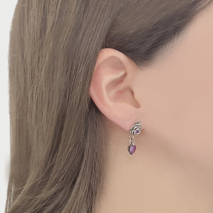 ローズピアス(片耳用)