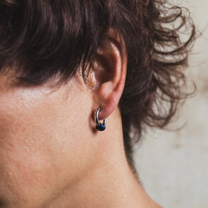 ブルーリング フープピアス(片耳用) / BSP-582