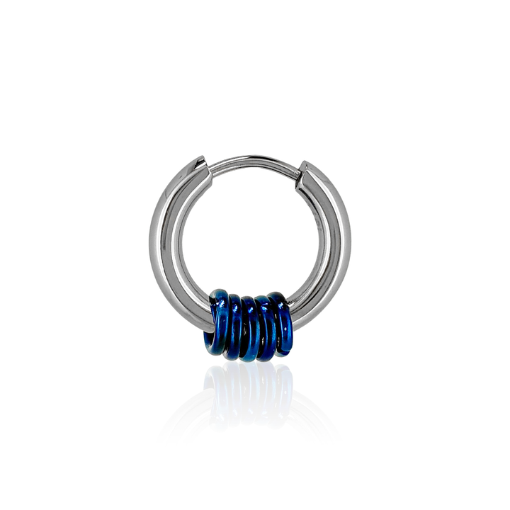 ブルーリング フープピアス(片耳用) / BSP-582