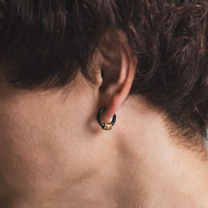 ゴールドリング フープピアス(片耳用) / BSP-583