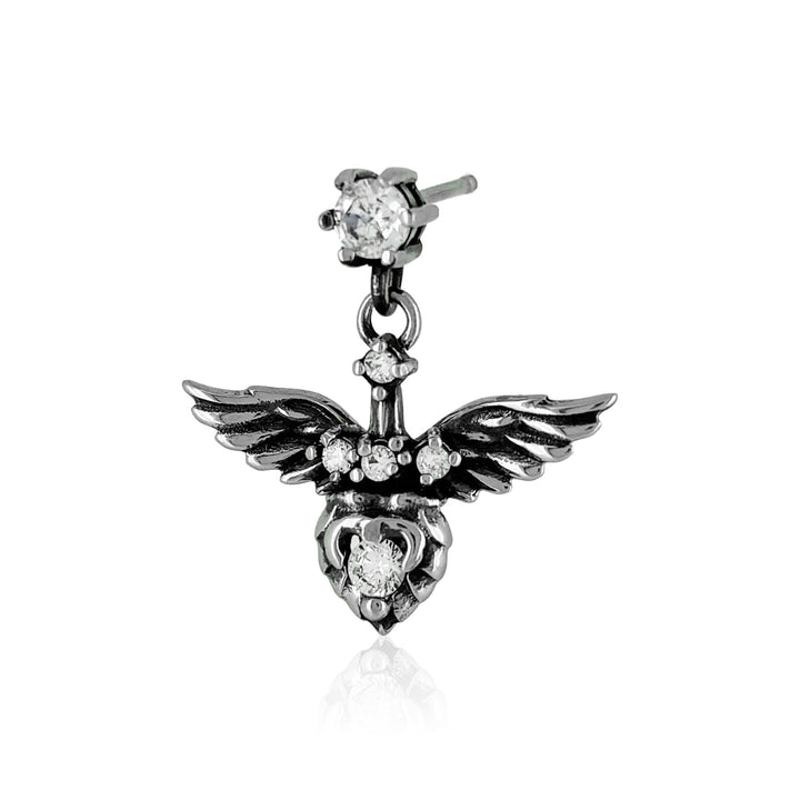 エンジェルウィング ドロップピアス(片耳用) / BSP-589