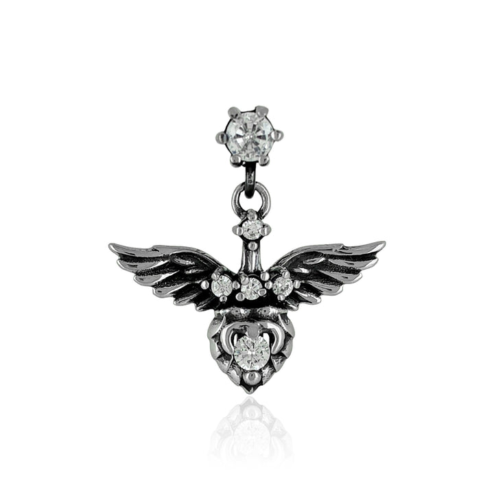 エンジェルウィング ドロップピアス(片耳用) / BSP-589