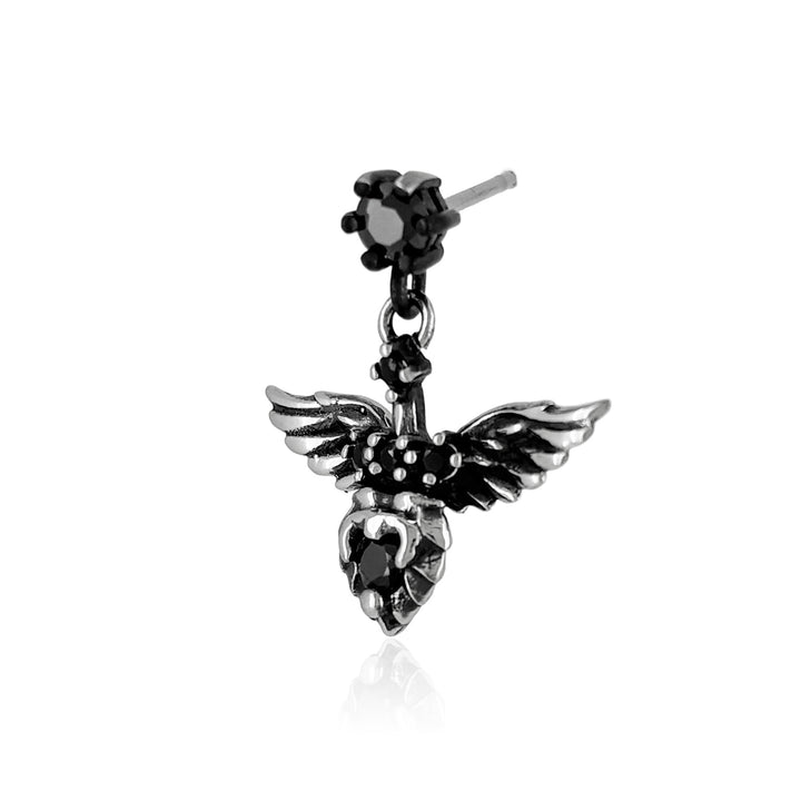 エンジェルウィング ドロップピアス(片耳用) / BSP-590