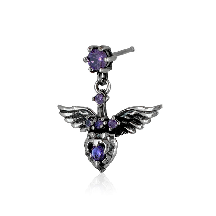 エンジェルウィング ドロップピアス(片耳用) / BSP-591