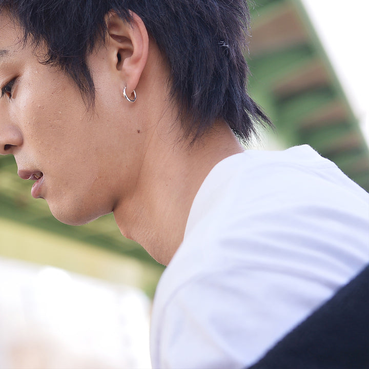 FINE ROUND HOOP PIERCE S(片耳用) / FE-001