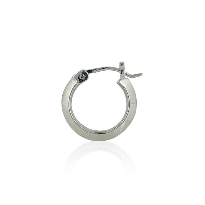 FINE TRIANGLE WIRE HOOP PIERCE S(片耳用)
