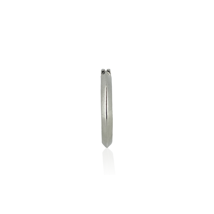 FINE TRIANGLE WIRE HOOP PIERCE S(片耳用)