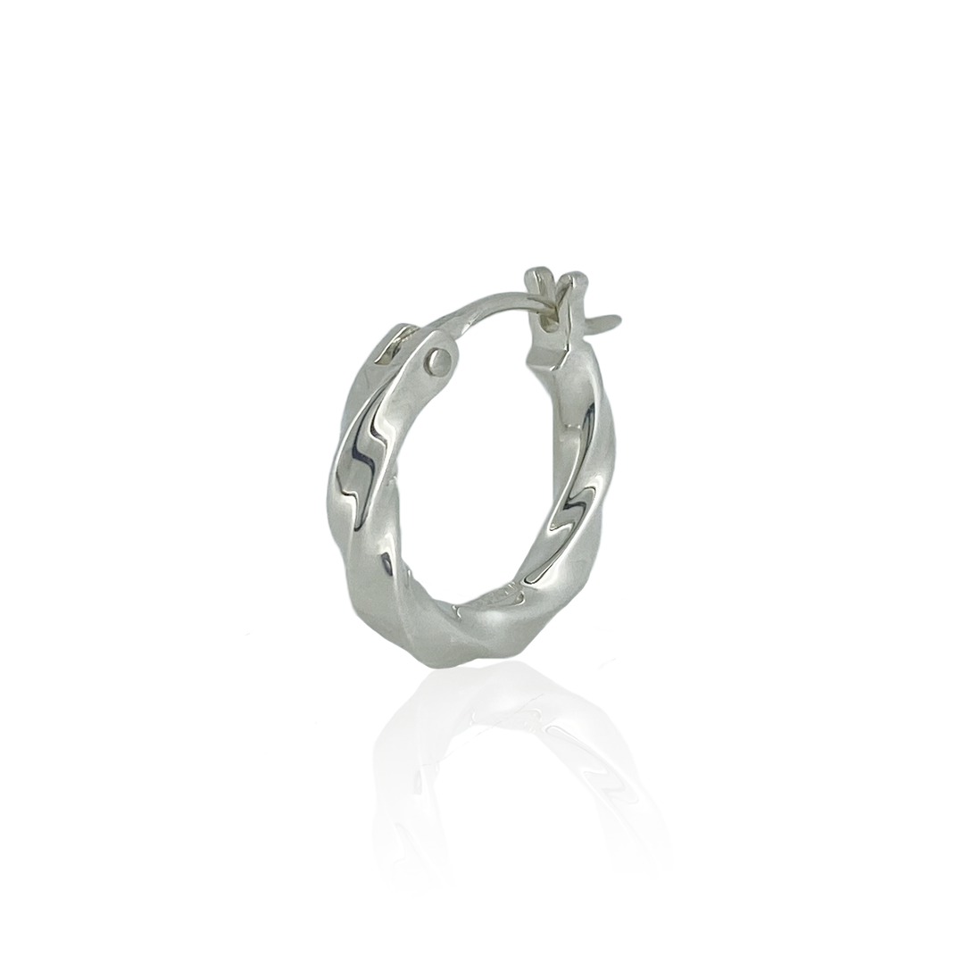 FINE TWIST WIRE HOOP PIERCE S(片耳用) / FE-005