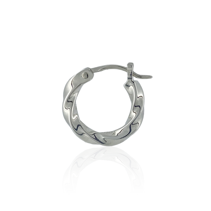 FINE TWIST WIRE HOOP PIERCE S(片耳用)