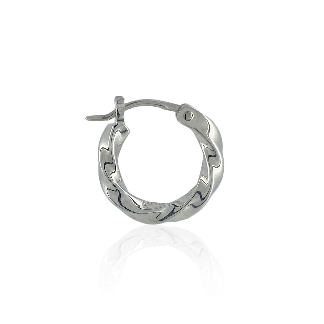 FINE TWIST WIRE HOOP PIERCE S(片耳用) / FE-005