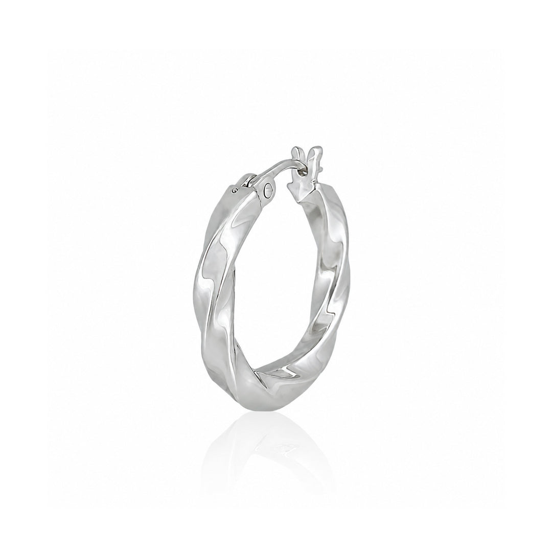 FINE TWIST WIRE HOOP PIERCE M(片耳用) / FE-011