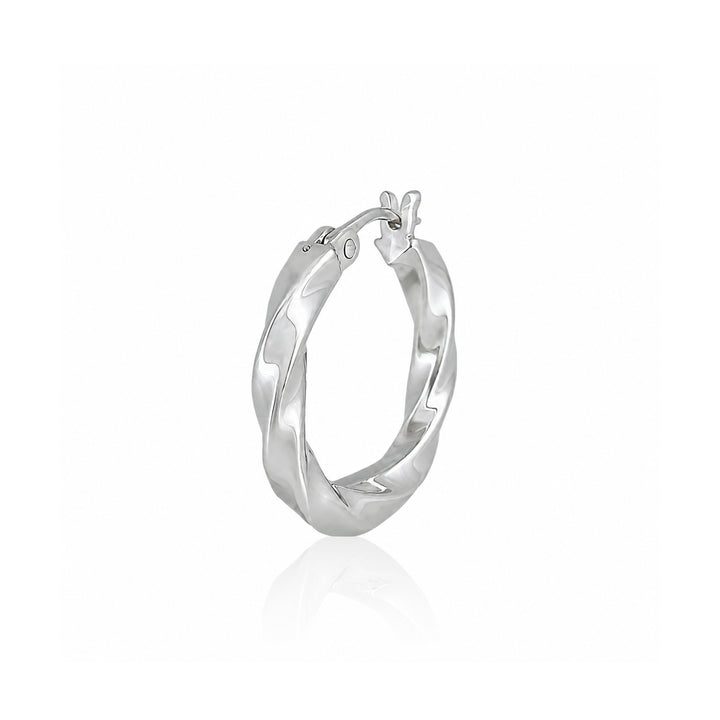 FINE TWIST WIRE HOOP PIERCE M(片耳用) / FE-011