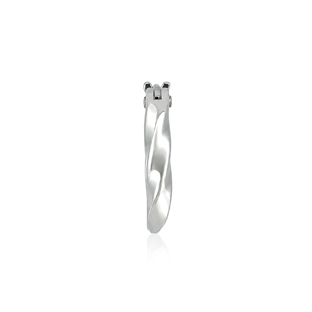 FINE TWIST WIRE HOOP PIERCE M(片耳用) / FE-011
