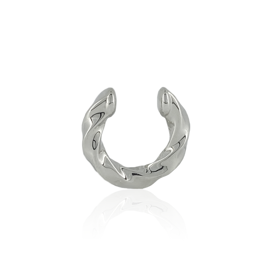 FINE TWIST WIRE HOOP EAR CUFF S(片耳用)