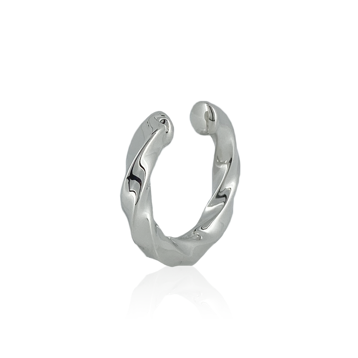 FINE TWIST WIRE HOOP EAR CUFF M(片耳用)